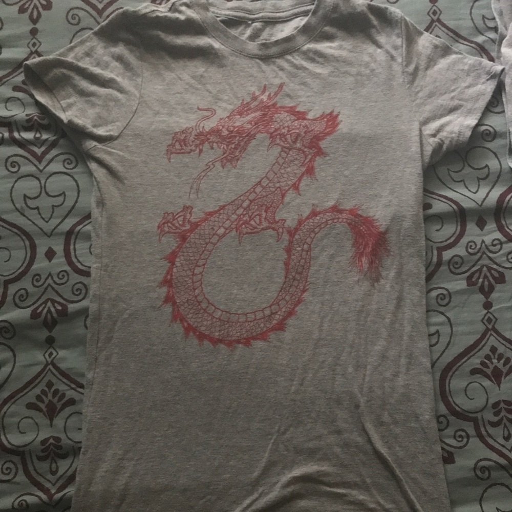 Dragon print T-shirt